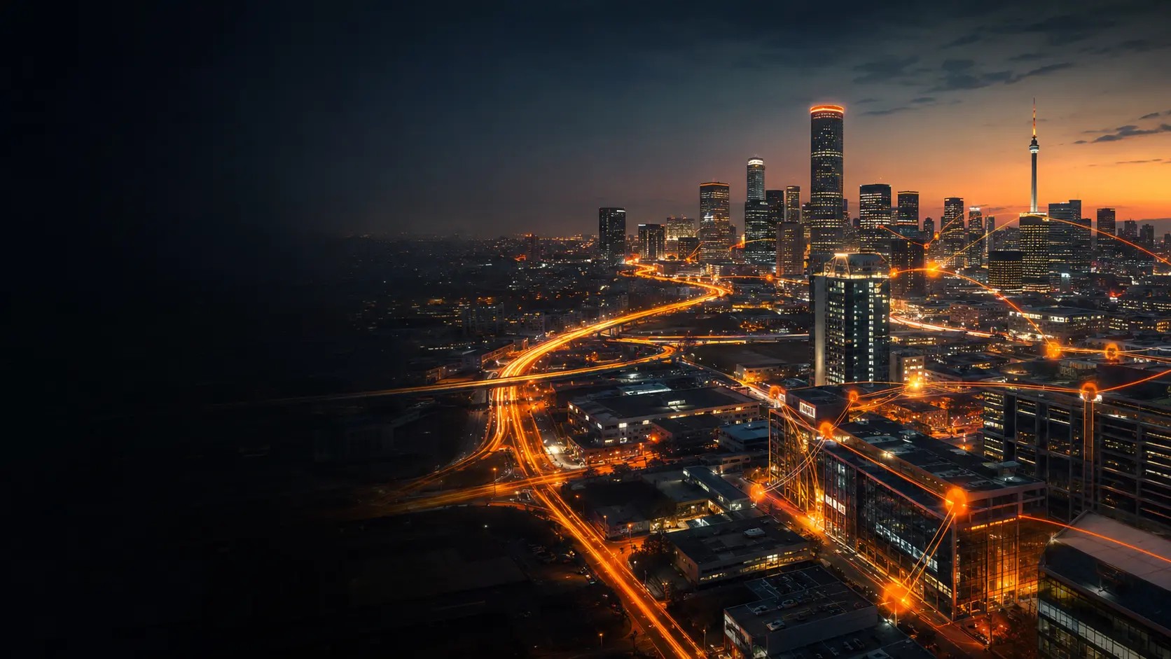 Connected South African digital business network